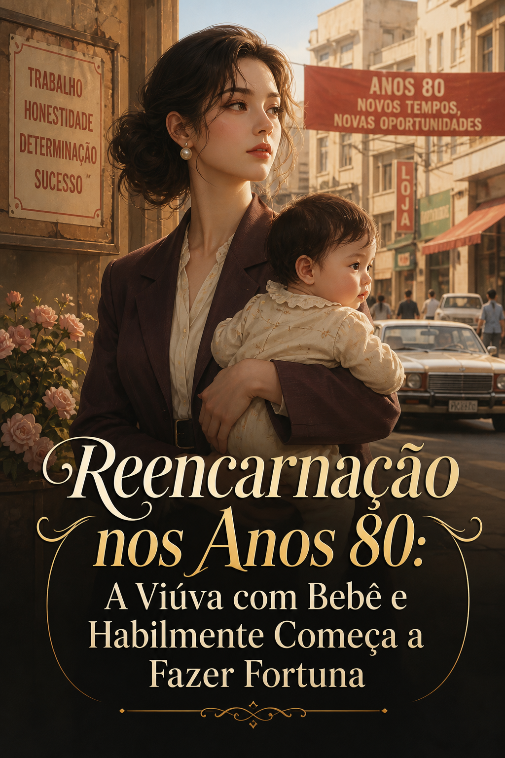 Reencarnação nos Anos 80: A Viúva com Bebê e Habilmente Começa a Fazer Fortuna
